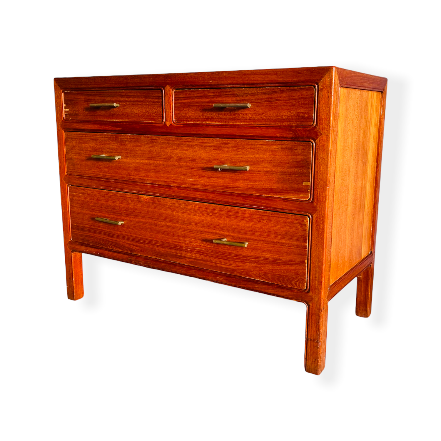 Mid-Century Modern Teak Bachelor’s Chest / Dresser image 1