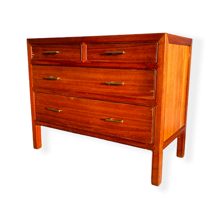 Mid-Century Modern Teak Bachelor’s Chest / Dresser image 1
