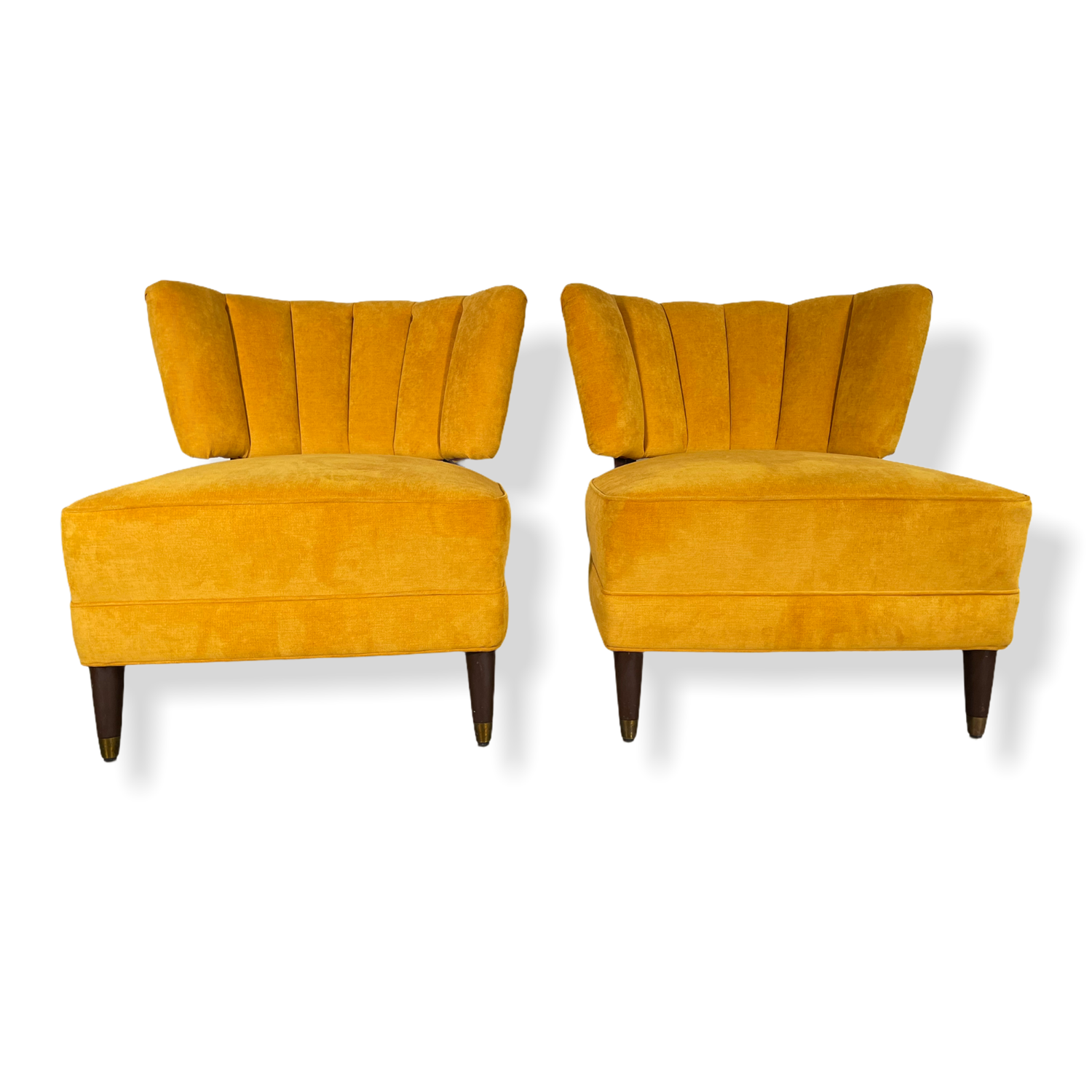 Pair of Retro Cocktail Lounge Chairs image 2