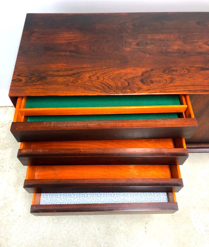 Danish Modern Rosewood Credenza By Gunni Omann For Omann Jun image 13