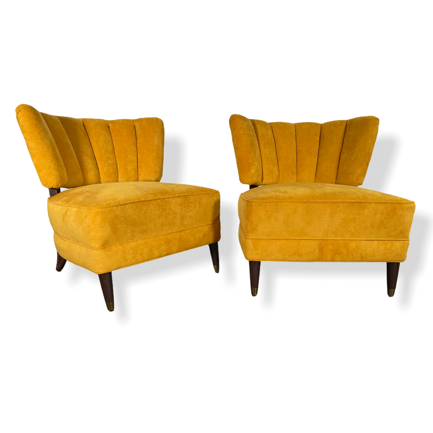 Pair of Retro Cocktail Lounge Chairs image 6
