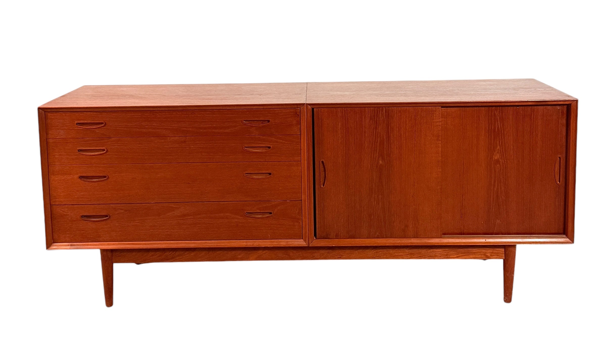 Mid-century Danish Modern Teak Credenza  image 2