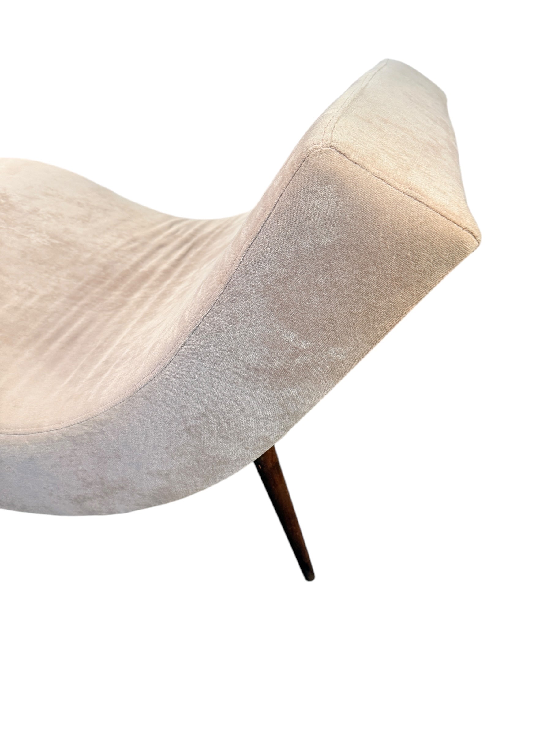 Adrian Pearsall Mid-Century Modern Wave Chaise Lounge Chair image 4