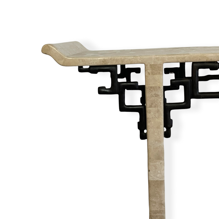 Maitland Smith Console Table circa 1970s image 9