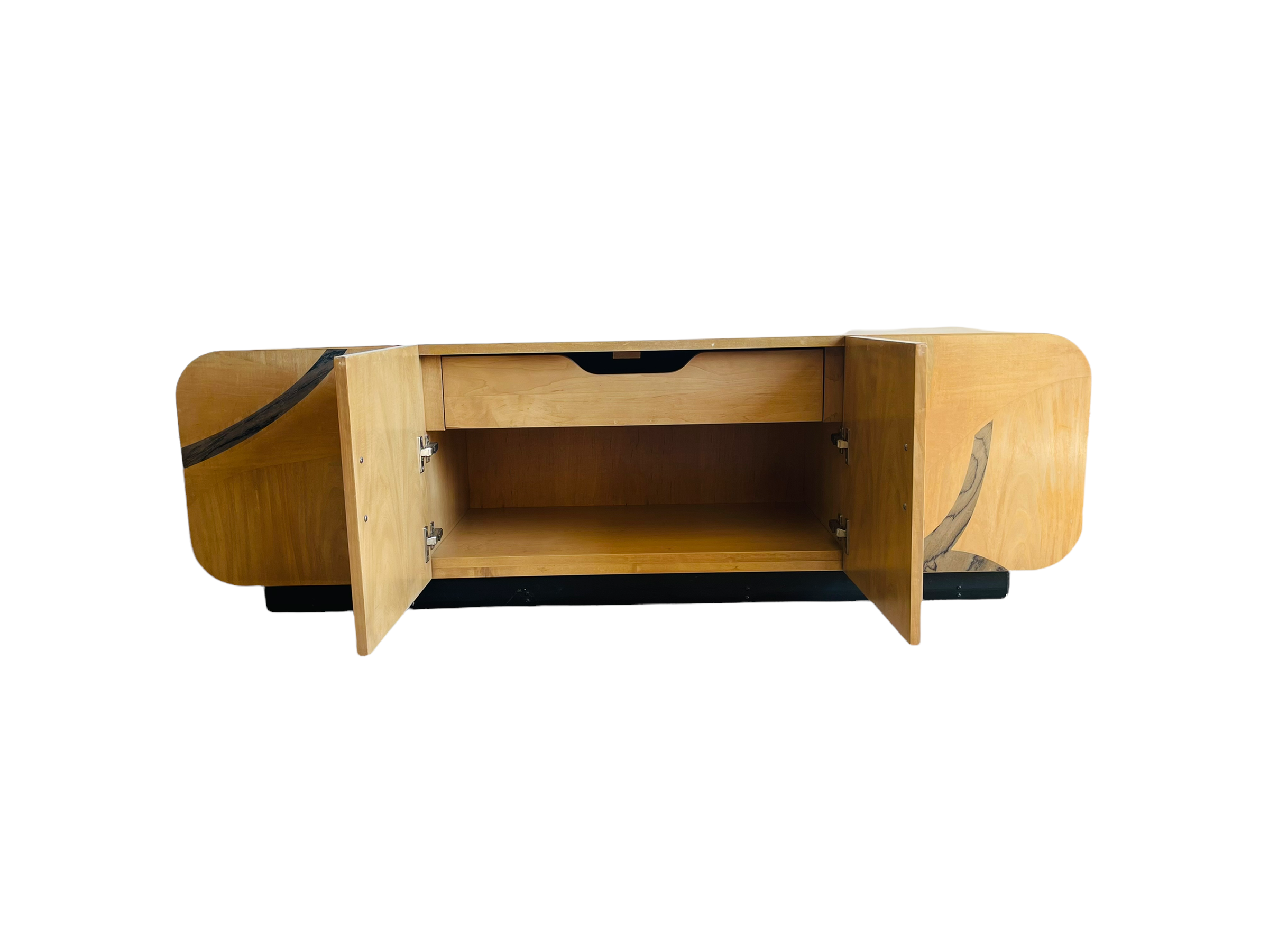 Modern Inlaid Beech Wood Credenza by White furniture  image 7