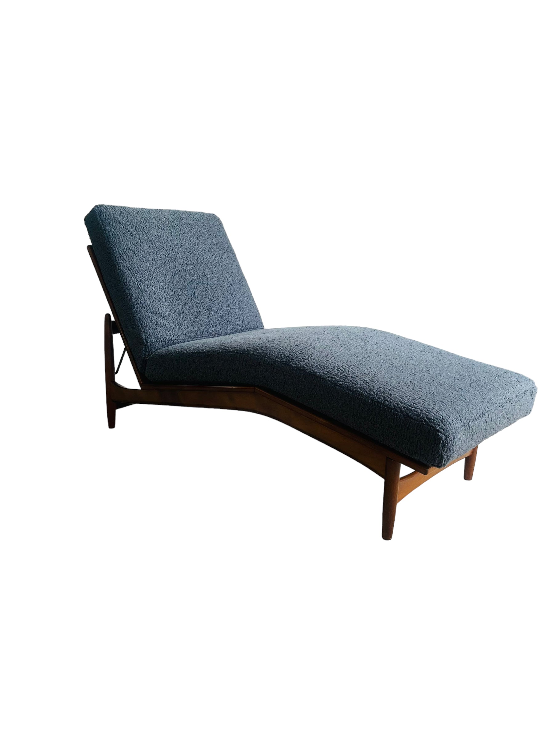 Danish Modern Chaise Lounge by IB Kofod Larsen image 1