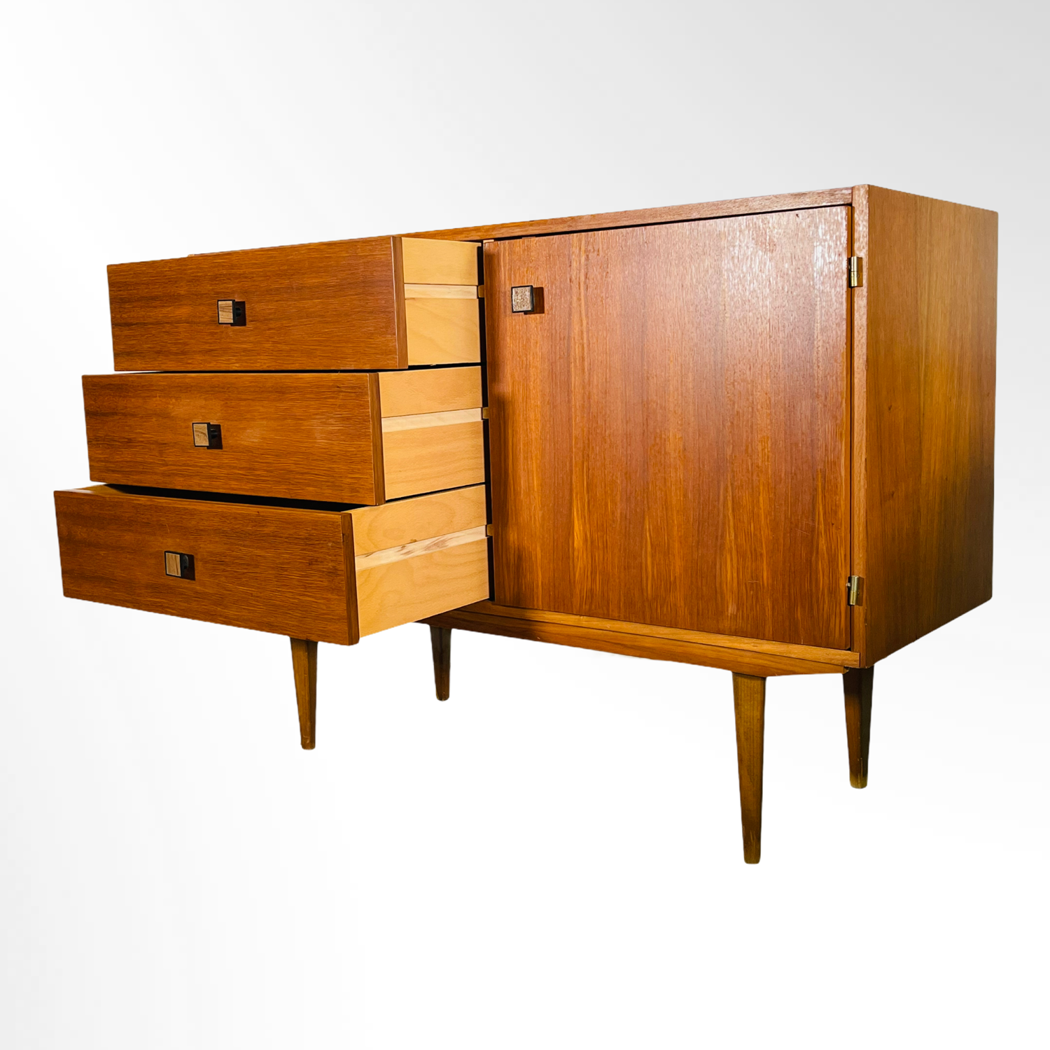 Mid Century Swedish Modern Small Teak Cabinet / Credenza  image 3