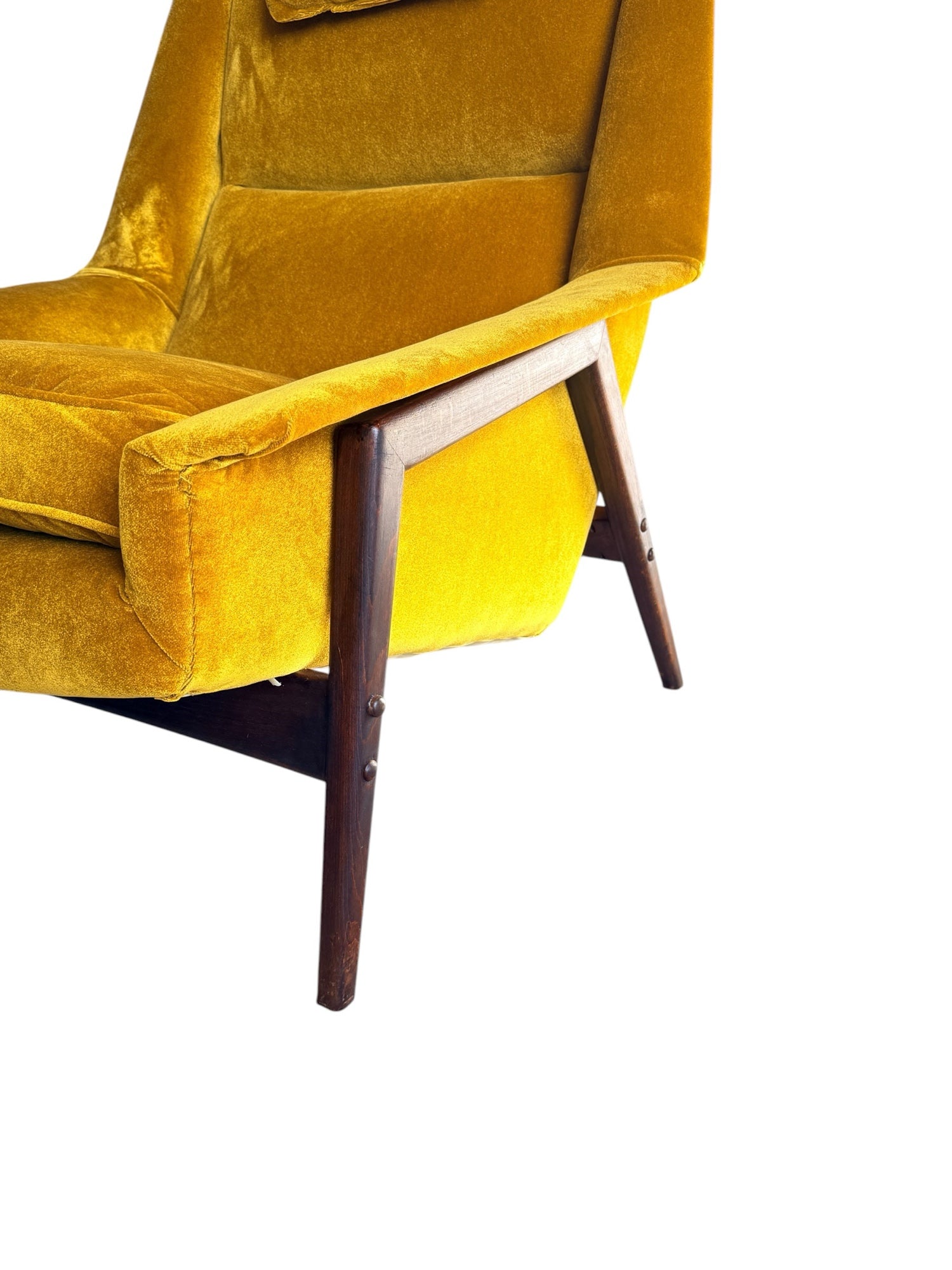 Folke Ohlsson for Dux Lounge Chair - Leg and Frame Detail